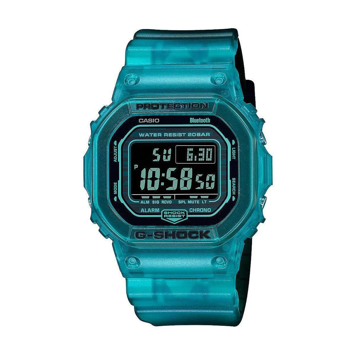 Мъжки часовник Casio G-Shock Bluetooth - DW-B5600G-2ER