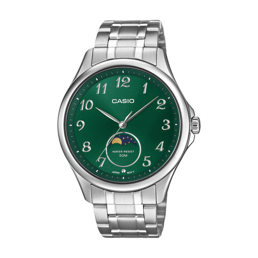 Мъжки аналогов часовник Casio Moon Phase - MTP-M110D-3AVDF