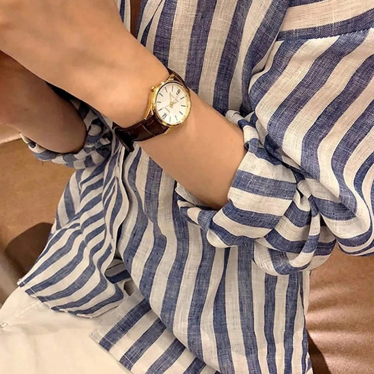 Дамски аналогов часовник Casio - Casio Collection - LTP-V005GL-7BUDF