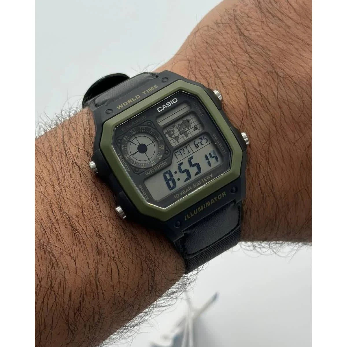 Мъжки часовник CASIO AE-1200WHB-1BVDF